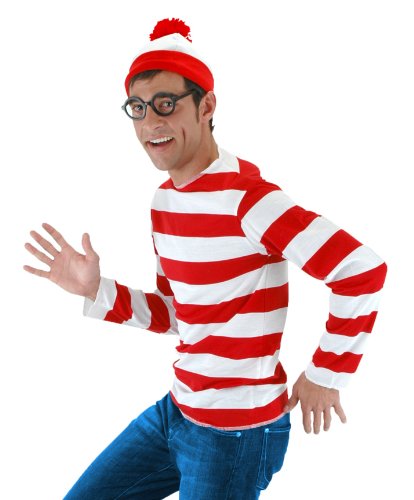 Elope Men's Where's Waldo Costume Kit