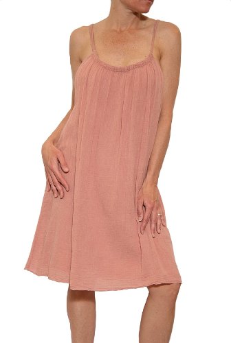 Women's Velvet by Graham & Spencer Gauze Dress in Rust