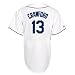 Carl Crawford Tampa Bay Rays Replica Home Jersey (Large)
