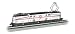 Bachmann Industries Gg 1 Dcc Sound Value Equipped Electric Locomotive, Silver/Red Stripe