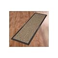 Dirt Stopper Carpet Runner 60cm x 160cm Beige/Black.With Non-Slip Back RRP �29.99