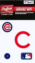 Rawlings Sporting Goods MLBDC Decal Kit, Chicago Cubs
