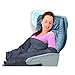 Cloudz Cozy Fleece Airplane Travel Blanket for Your Flight, Car, Camping, Home or Comforting Warmth Anywhere! - Black