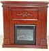 Fireplace Mantel with Heating Inser
