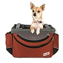 Snoozer Sporty Bike Basket, Red/Grey/Black