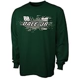  : Dale Earnhardt Jr. Green Youth Speedway Long Sleeve T-shirt
