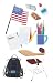Jolees  Boutique Le Grande Dimensional Stickers, Day At School