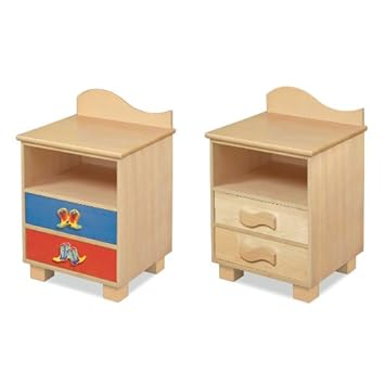 Room Magic Natural Nightstand, Cowboy