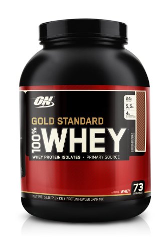 Optimum Nutrition 100% Whey Gold Standard, Chocolate Malt, 5 Pound