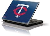 Skinit Minnesota Twins - Solid Distressed Vinyl Skin for Generic 12in Laptop (10.6in X 8.3in)