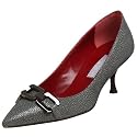 Hollywould Women's Washington Kitten Heel Pump