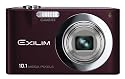 Casio EXILIM EX-Z100 BN Digitalkamera (10 Megapixel, 4-fach opt. Zoom, 2,7" Display) braun