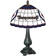 Atlanta Thrashers NHL Stained Glass Table Lamp