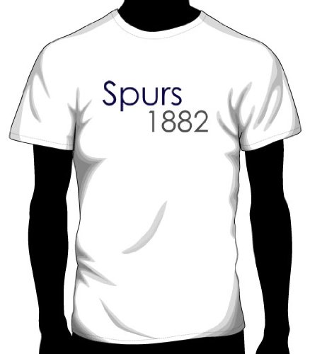 Tottenham Hotspur 1882 Design Logo Soccer Tee