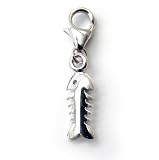 Produkt-Bild: ZEEme Charms-Anh&auml;nger Fischgr&auml;te 925/- Sterling Silber 360240386