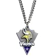 Minnesota Vikings Chain Necklace & Pewter Pendant - NFL Football Fan Shop Sports Team Merchandise