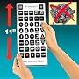 8 Functions Jumbo Universal Remote Control TV VCR Cable DVD Satellite