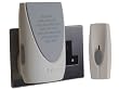 Byron Sentry BY202 100m Wireless Plug-In Door Chime Kit with 6 Sounds