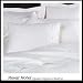 1200 Thread Count 4pc Queen Bed Sheet Set 100% Egyptian Cotton, Sateen Stripe, Deep Pocket, 1200 TC, Stripe White