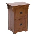 Mission File Cabinet-Cherry