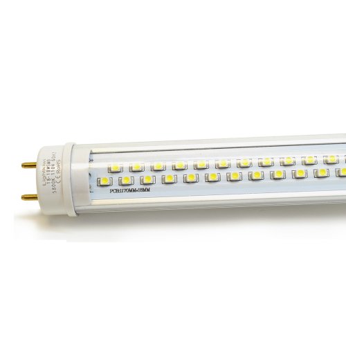 T8 LED Tube Light 18w 4ft Pure White Replacement with Fluorescent Tube