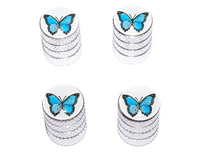 Butterfly - Tire Rim Valve Stem Caps - Aluminum onSale Butterfly - Tire Rim Valve Stem Caps - Aluminum onSale