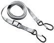 Master Lock 3061DAT 6-Foot-by-1-Inch Spring Clamp Tie Downs with Retention Hooks