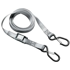 Master Lock 3061DAT 6-Foot-by-1-Inch Spring Clamp Tie Downs with Retention Hooks