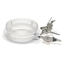 Tribest Personal Blender Glass Mason Jar Converter Kit for PB-200 Blending & Grinding Package