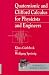 Book Quaternionic and Clifford Calculus for Physicists and Engineers