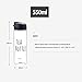 The Bottle TheJD Transparent Bucket Pail Water Bottle BPA Free Non-Toxic 550ml - 18oz (Tea-Bottle)