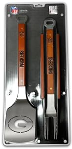 SPORTULA 3-PIECE BBQ SET - GREEN BAY PACKERS