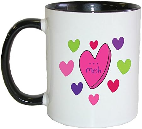 Brass Pepper Meh Valentines/Anti-Valentines Ceramic Mug