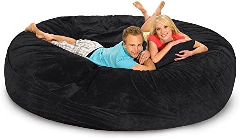 8 Foot Round Relax Sack (Olive - Microsuede)