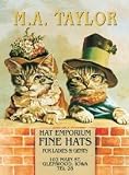 TIN SIGN NOSTALGIC ~ M.A. TAYLOR HAT EMPORIUM * CATS