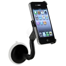 Windshield Mount Holder for Apple iPhone 4 by