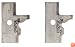 Freud RS-B Profile Knives For Freud RS1000 Or RS2000 Rail And Stile Insert Shaper Cutter