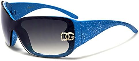 DG Kids AGE 3-12 Butterfly Fashion Sunglasses - Blue