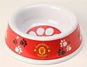 Manchester United Dog Bowl 18cm Diameter