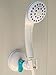 AshopZ Adjustable Wall Attachable Shower Head Holder Bathroom Vacuum Suction Cup