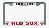 Boston Red Sox Chrome License Plate Frame - Set of 2