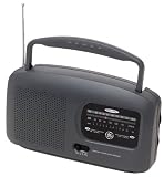 GE 72664 Portable AM/FM Radio, Black