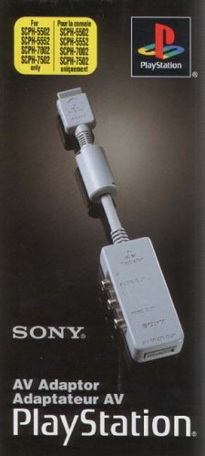 Childrens Toyshop  Video Games : Official Sony Playstation AV Adaptor
