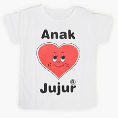 Anak Jujur半袖プリントＴシャツ【ホワイト】