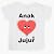 Anak Jujur半袖プリントTシャツ【ホワイト】