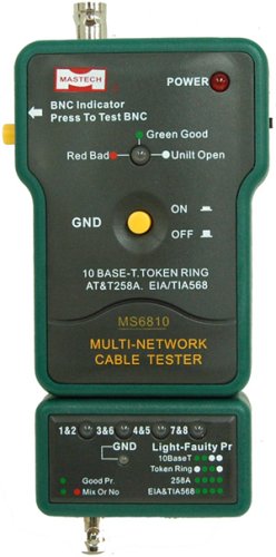 Mastech Network Cable Tester, MS6810