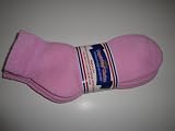 Women's 9-11 Pink Diabetic Sock low cut golf socks
