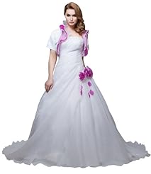 Strapless Satin Beaded Ruched Prom Dress 