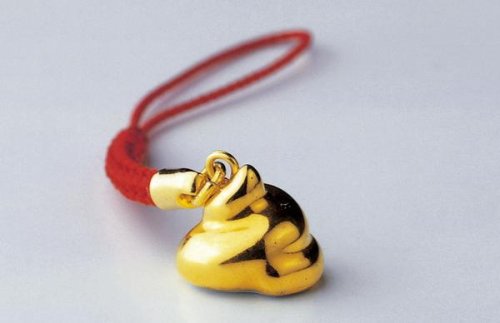 Cover image : 金のうんこ 根付 磁器 龍虎謹製028-0062
