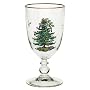 Spode Christmas Tree Pedestal Goblets, Set of 4